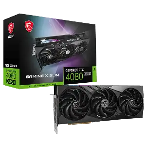 MSI RTX 4080 SUPER 16G GAMING SLIM GRAPHICS CARD